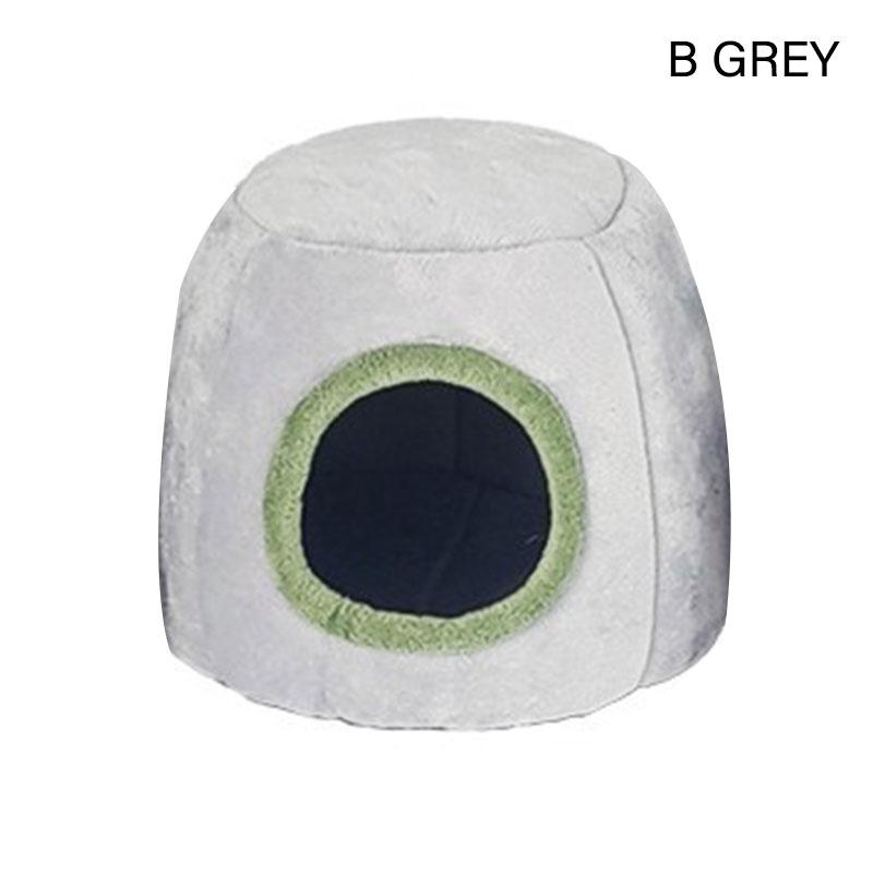 

Кровать для морской свинки - моющиеся аксессуары для клеток, укрытие для мелких животных для шиншилл, хомяков, ежиков 19*19*17cm зелёный