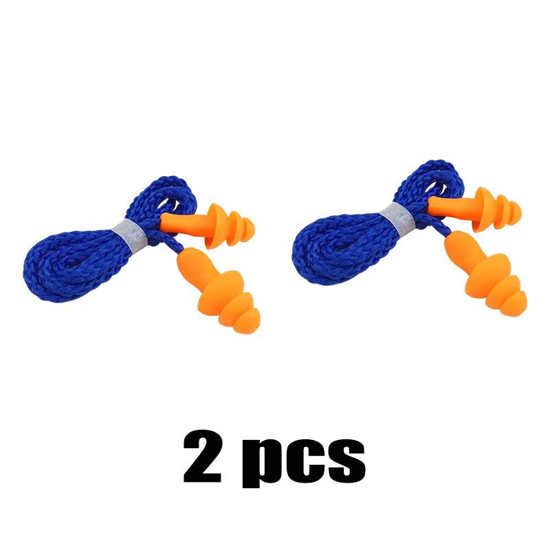 Geräuschunterdrückende Ohrstöpsel Motorrad Auto Silikon Ohrstöpsel Wasserdicht Geräuschreduzierung Ohrenschützer Ohrstöpsel zum Schlafen Lernen