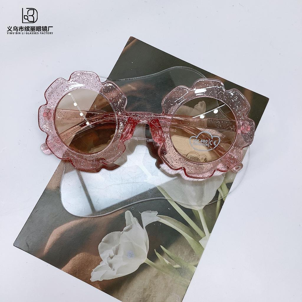 Children'S Sunglasses Travel Sunscreen Uv Protection Boys And Girls Sunglasses Trendy Children'S Glasses