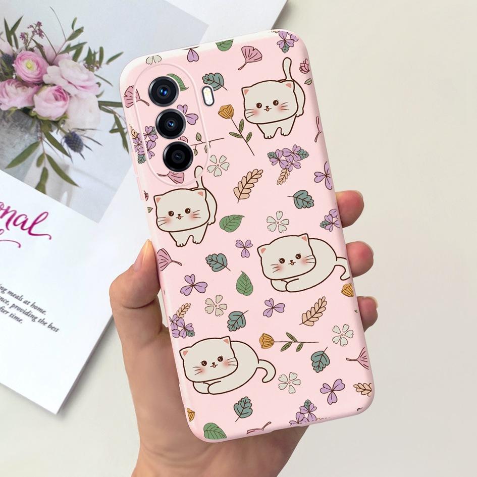 For Huawei Nova Y70 Plus Case Nova Y70 4G Phone Cover Cute Astronaut Cartoon Soft Silicone Funda For Huawei Nova Y70Plus Capinha