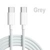 Cavo PD da 60 W da USB C a USB tipo C per iPhone 15 Pro MAX iPad MAC tipo C caricabatterie rapido per Xiaomi Redmi Samsung S22