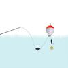 10Pcs Foam Fishing Float Bobber Sea Rock Fishing Striking Float Hard Foam Float Red And White Foam Sea Fishing Bobber