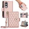 Crossbody Multi Cards Solt Wallet Diamond Patterned Leather Case for Samsung Galaxy Z Fold8 Fold 8 Wide Shockproof Stand Cover