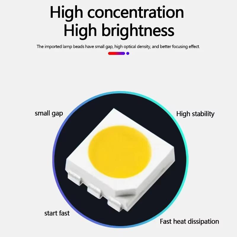 Motorcycle LED Chassis Light RGB Flash Strobe Lamp Motorbike Decoration Atmosphere Light Universal 12V Motorcycle Light