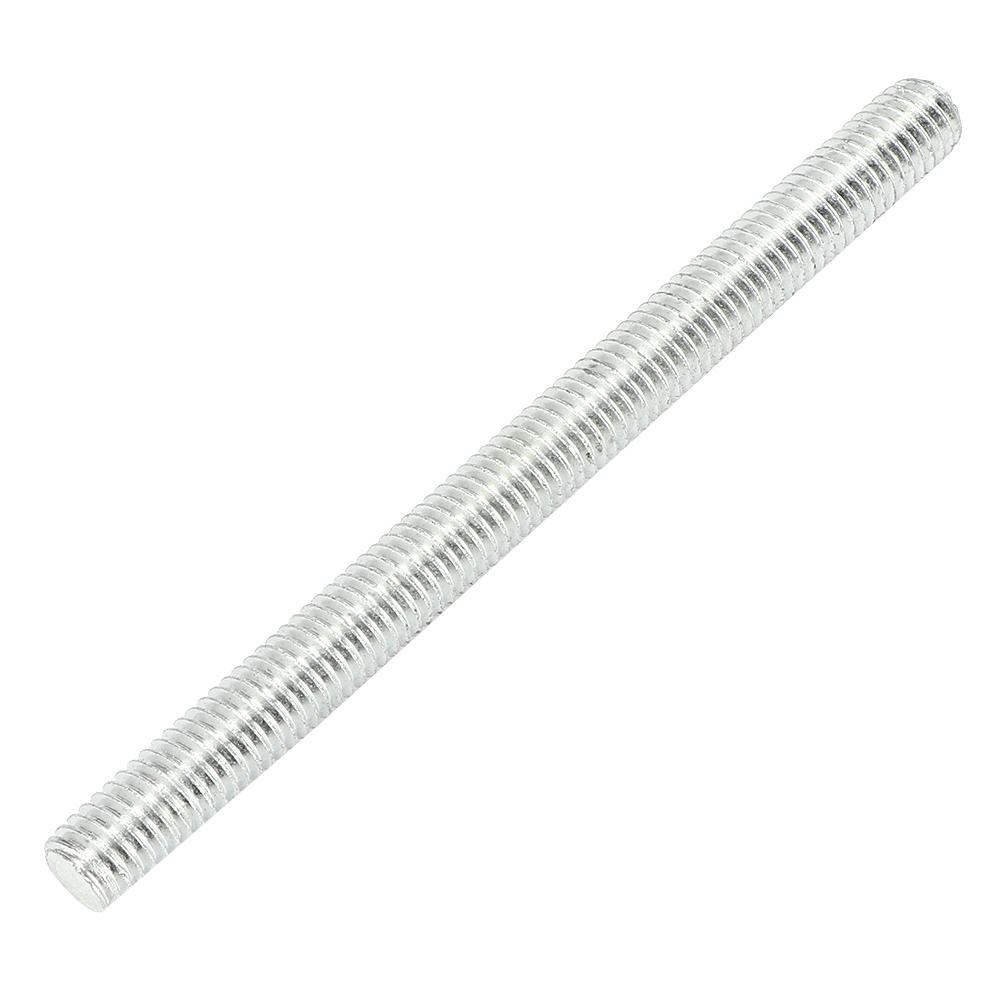 10pcs Galvanized Iron M8*100mm M8 Threaded Rod Bar for Woodworking 3045 Sliding Slot