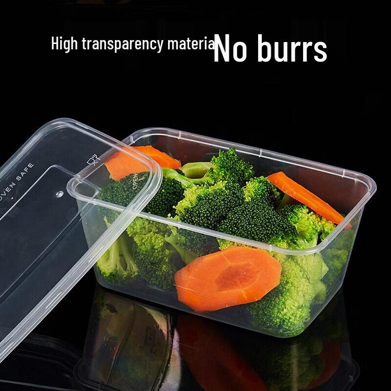 NHZHIW Disposable Rectangular Food Container
