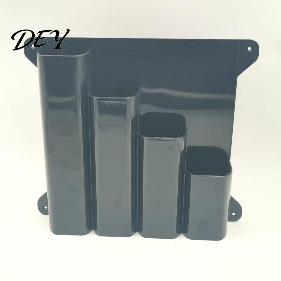 Warehouse Accessory Dispenser Cable Tie Organizer Rack, with Four Compartments, Wall Mounted Compact Storage System System, Management in Garages And