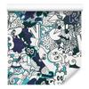 Modern Graffiti Wallpaper for Living Room and Bedroom 50x1000
