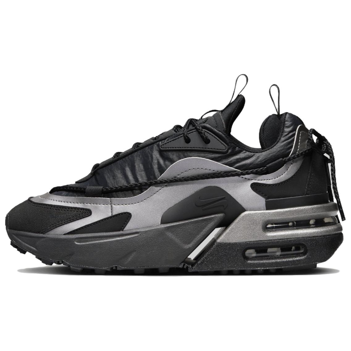 Nike Air Max Furyosa Nero Metallizzato Grigio Scuro Scarpe da Ginnastica da Donna Antracite HJ4319-001 37.5