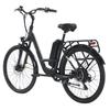 SPATIAL Elite Dames Multi-Terrain Elektrische Fiets Met Kinderzitje 250W Motor 36V13AH Batterij 26 Inch Wegbanden Elektrische Fiets Buiten Rijden E-Bike