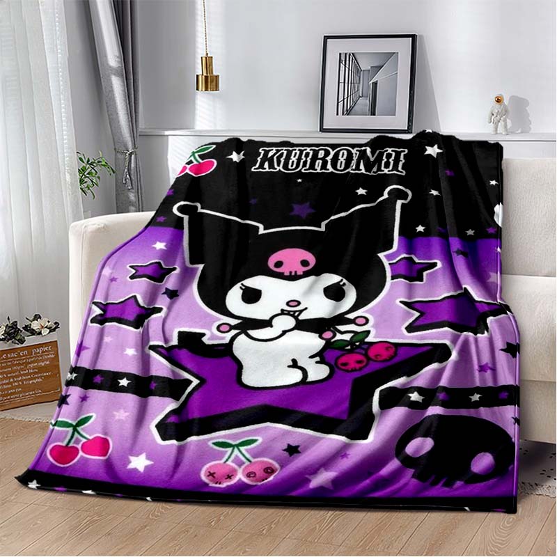 

Мягкое одеяло с рисунком Куромиса, мягкое одеяло для подарка на все времена года