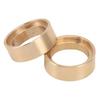 2Pcs Brass Internal Beadlock Clamp Ring Professional 1.3in 1 18 RC Car Accessories with Hole Wheel Weights for 9781 Hub