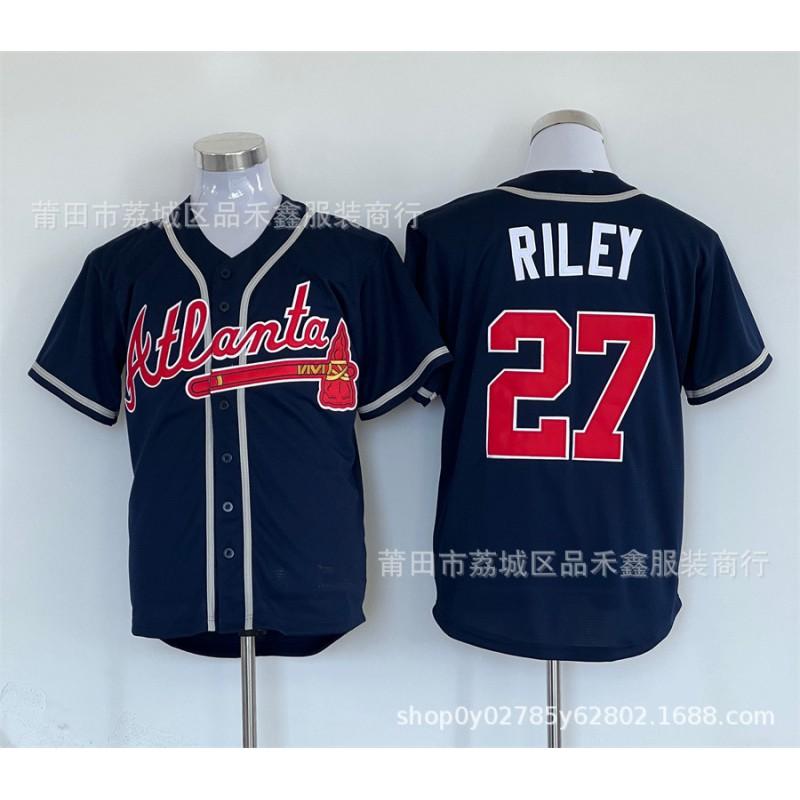 Atlanta Braves Baseball Jersey Custom Embroidered MLB Team Sport Shirt Men Women Fall Wear