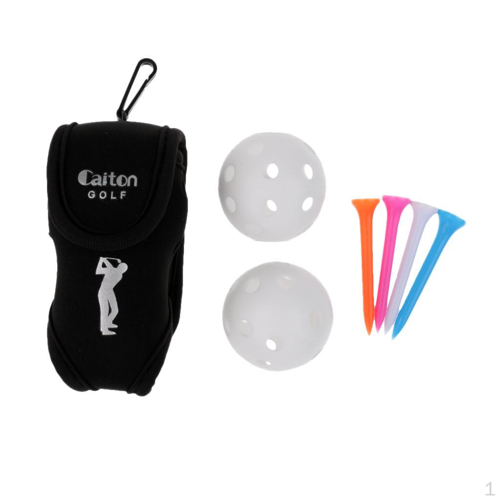 Golf Ball Holder belt pocket Balls And 4