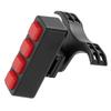 Smart Tail Light Long Battery Life Warning Brake Light for Road Mountain Bikes Smart Brake Light