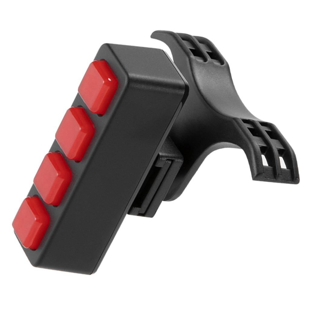 Smart Tail Light Long Battery Life Warning Brake Light for Road Mountain Bikes Smart Brake Light