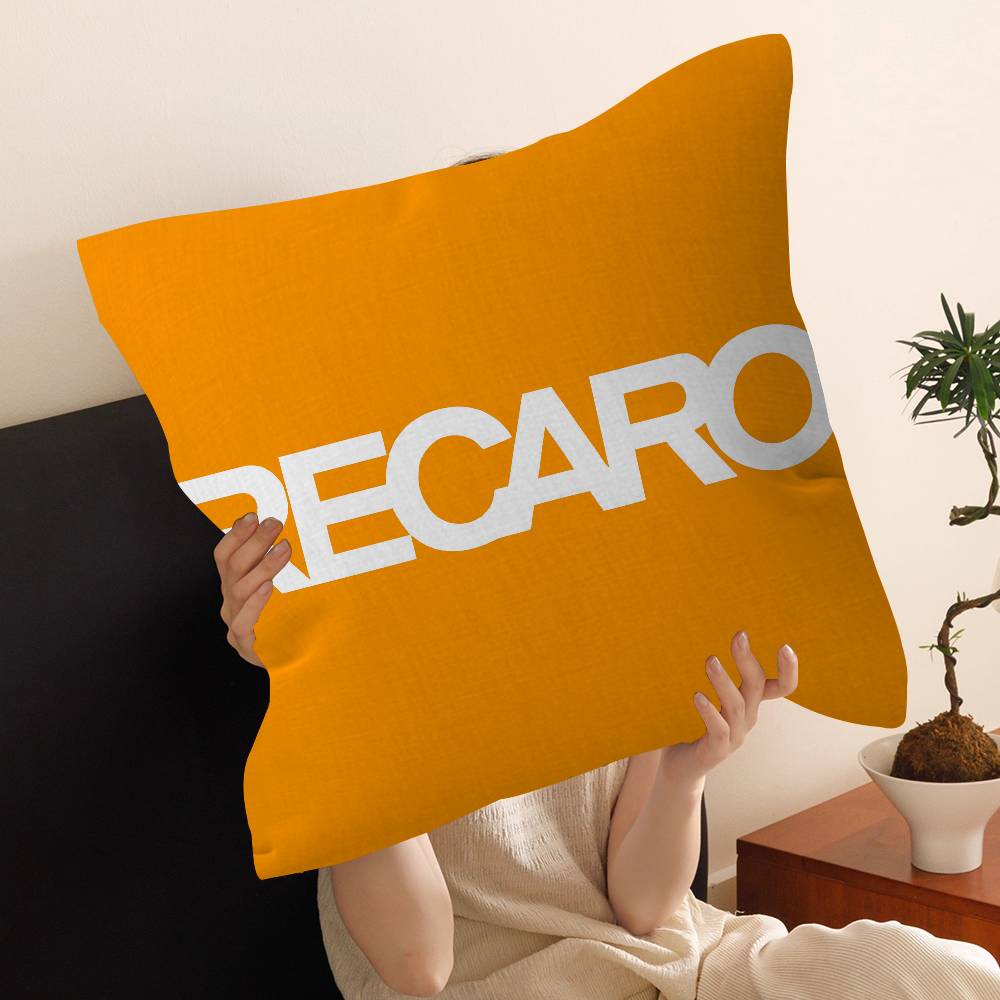 R-Recaros Logo Kissen Kissenbezug Kissenhülle Wohnzimmer Sofa Heimdeko Personalisiert
