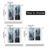 Set Of 2 Filtering Curtains Excluding Rods Non Movable Without Batteries Vibrant Tiger Use Bedrooms Living Rooms Curtain Polyester Ideal For Area