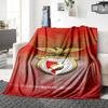 1Pc Benfica Football Crest Blanket For Couch Bed Plush Cozy Fuzzy Blanket Super Soft Warm Blankets For Fall And Winter 0918220