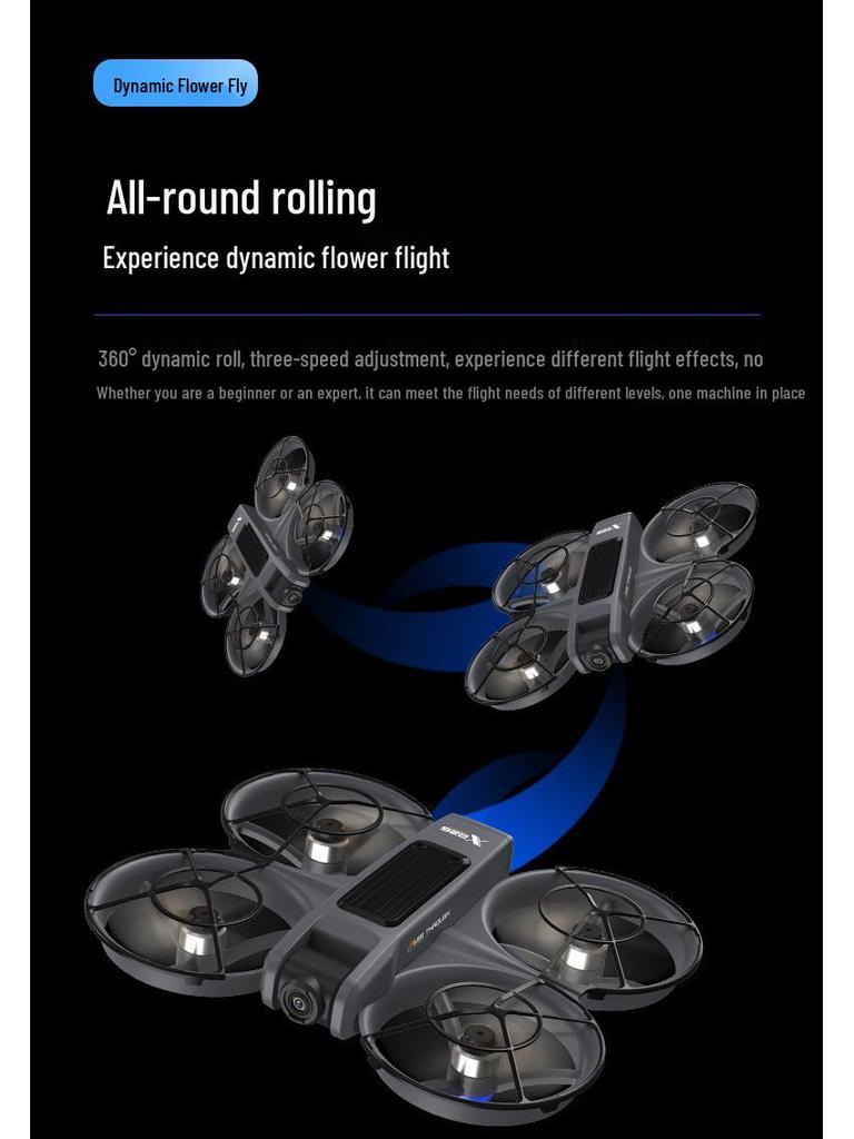 X226VR Dual Image Transmission Racing Drone with Brushless Motor and HD Aerial Photography