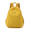 Schoolbag solid color light and simple backpack new trendy texture large capacity college student class schoolbag street backpack