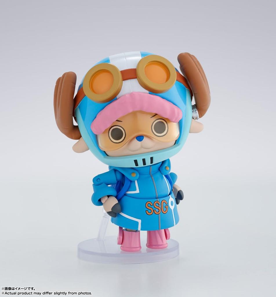 TAMASHII NATIONS ONE PIECE Tony Tony Chopper Island 75mm PVC ABS Painted Movable Figure S.H.Figuarts -Future Egghead- Approx. &