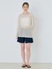 Leusejiem Basic Linen Sheer Knit - Beige