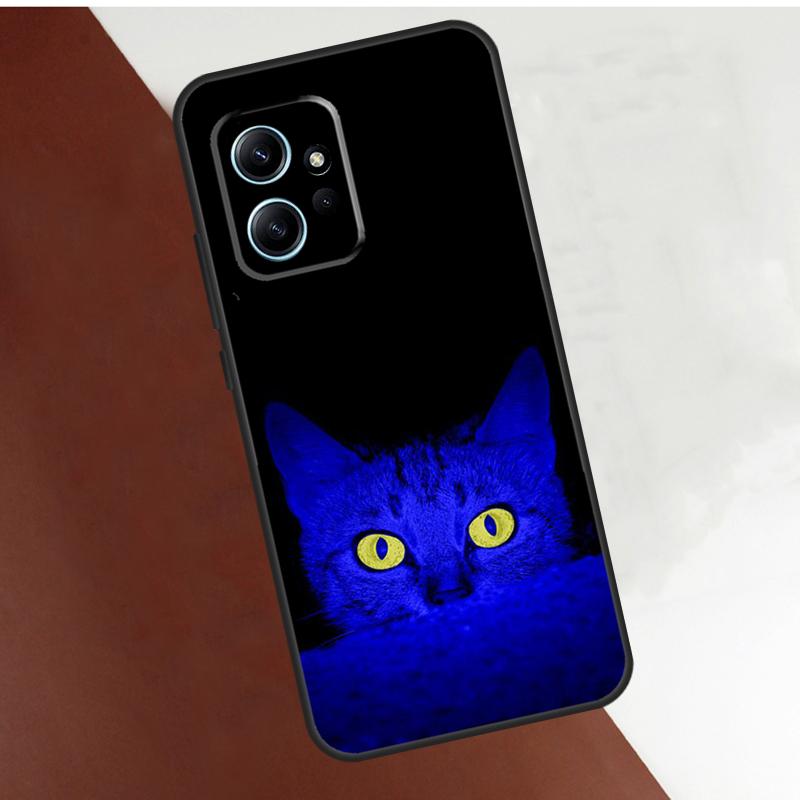 Cat Staring Eye Case For Xiaomi Redmi Note 11 9 10 12 13 14 15 Pro Plus Cover For Redmi 15 C 10C 13C 12C 14C