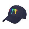 Rainbow Paint Drip Baseball Cap Sun Hat For Children Brand Unisex Cap Dad Hat Unisexs Tennis Womens