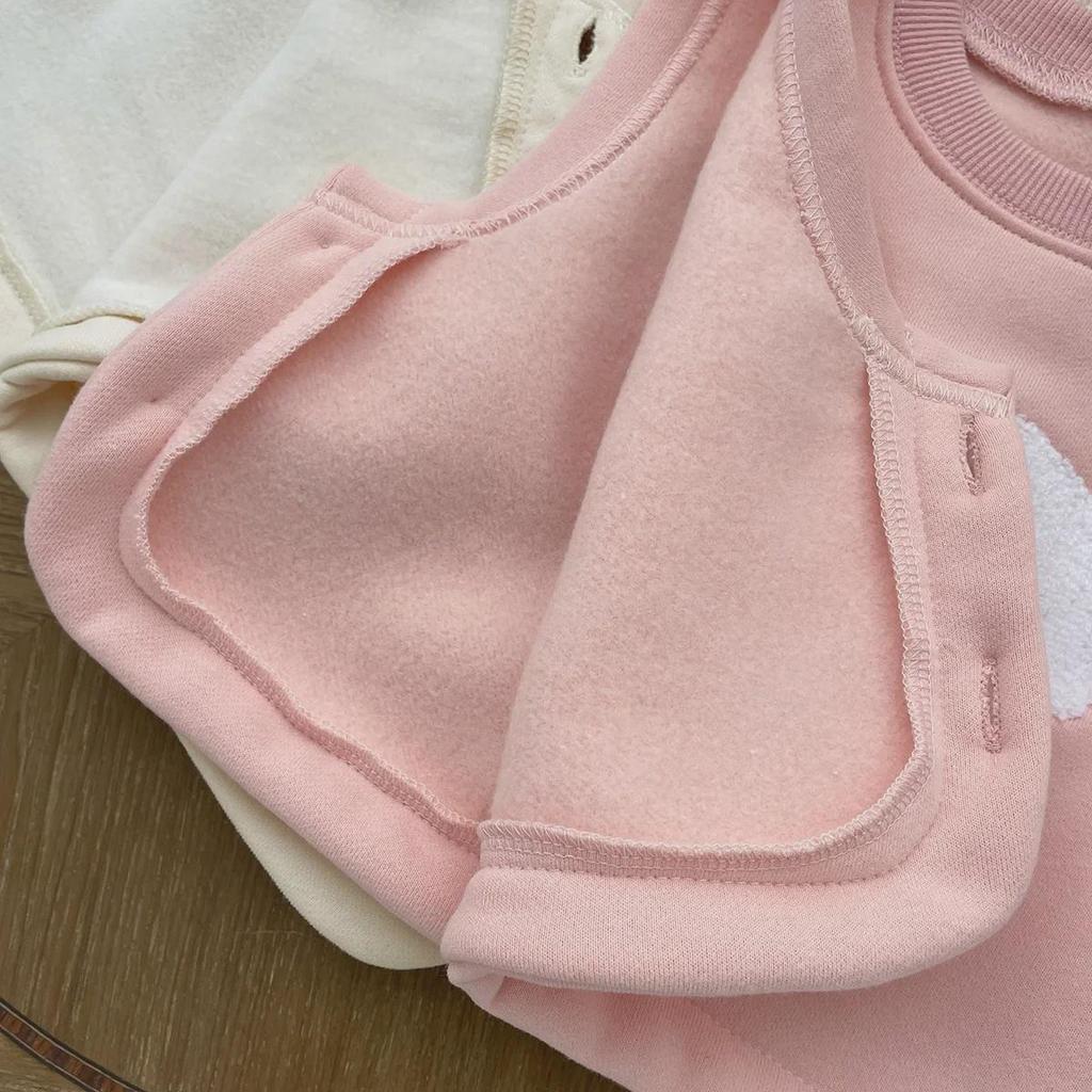 Korejská roztomilá kreslená plyšová dětská vesta 2024: Zimní teplý, Unisex