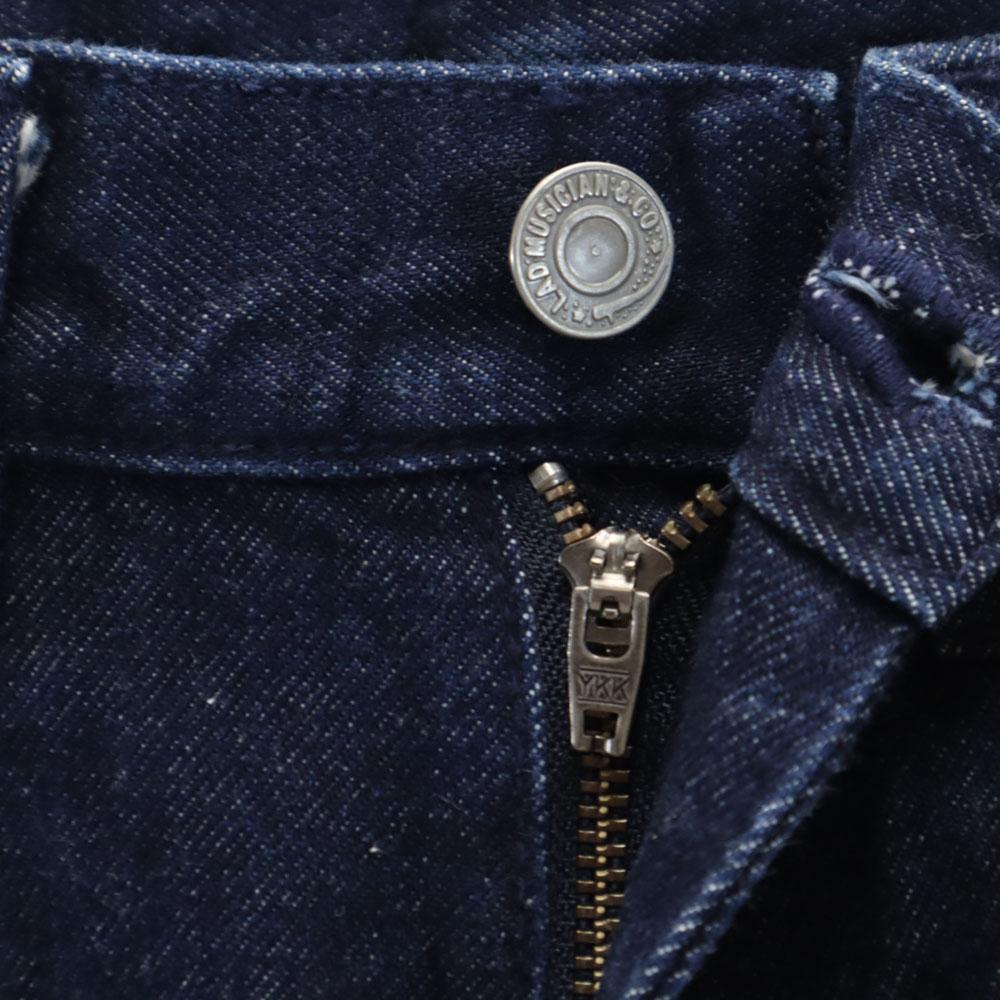 LAD MUSICIAN Skinny Denim Pants 42 Navy System Men's Used