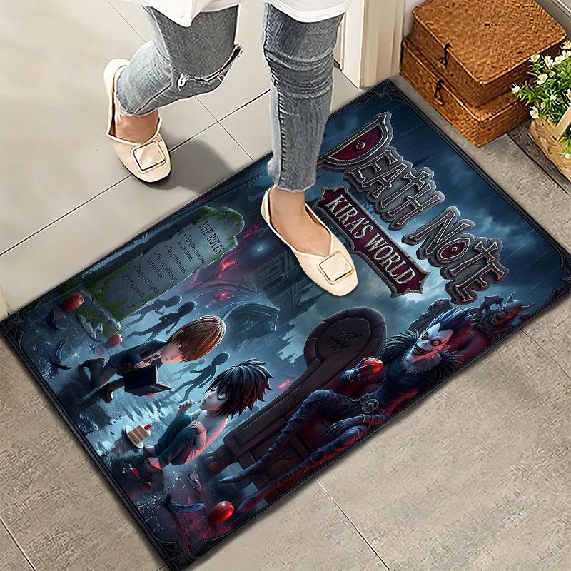 Death Note Carpet Rug For Living Room Bedroom Home Sofa Decoration Kids Play Nonslip Floor Mat