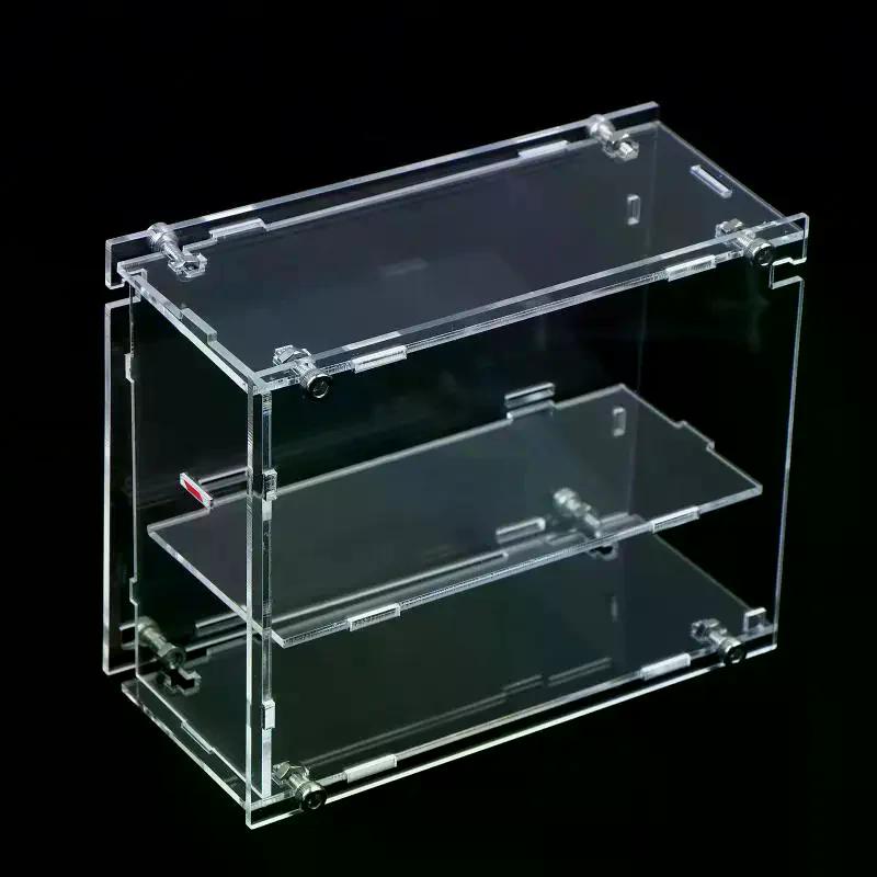 1/64 Model Cars Acrylic Display Case Fit For Assembled Dust Proof Box Cabinet Toy Vehicles