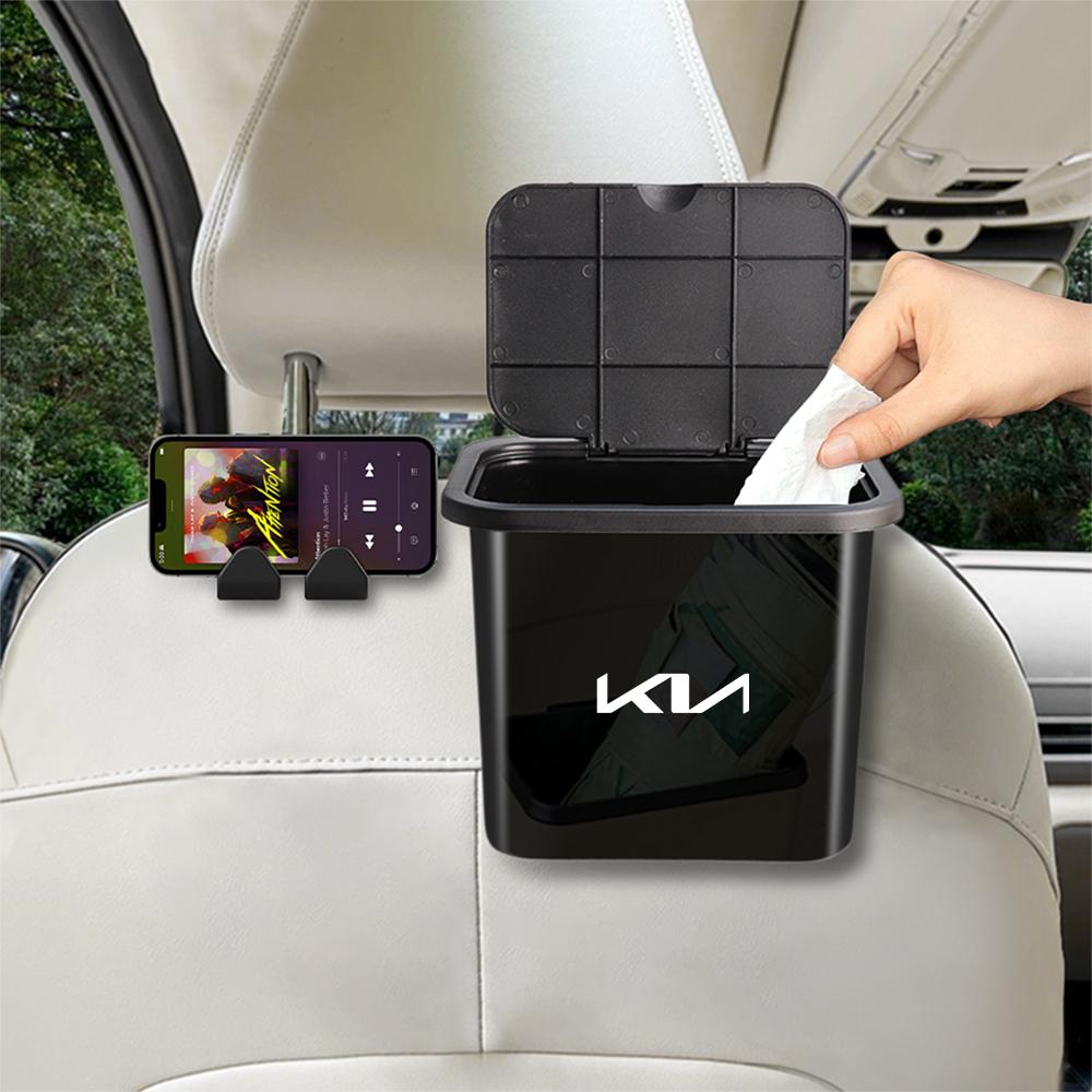Car Stying Hanging Trash storage Box Auto Interior Accessories For KIA Rio Ceed Sportage Cerato Soul Sorento Picanto Optima K2 wszj80