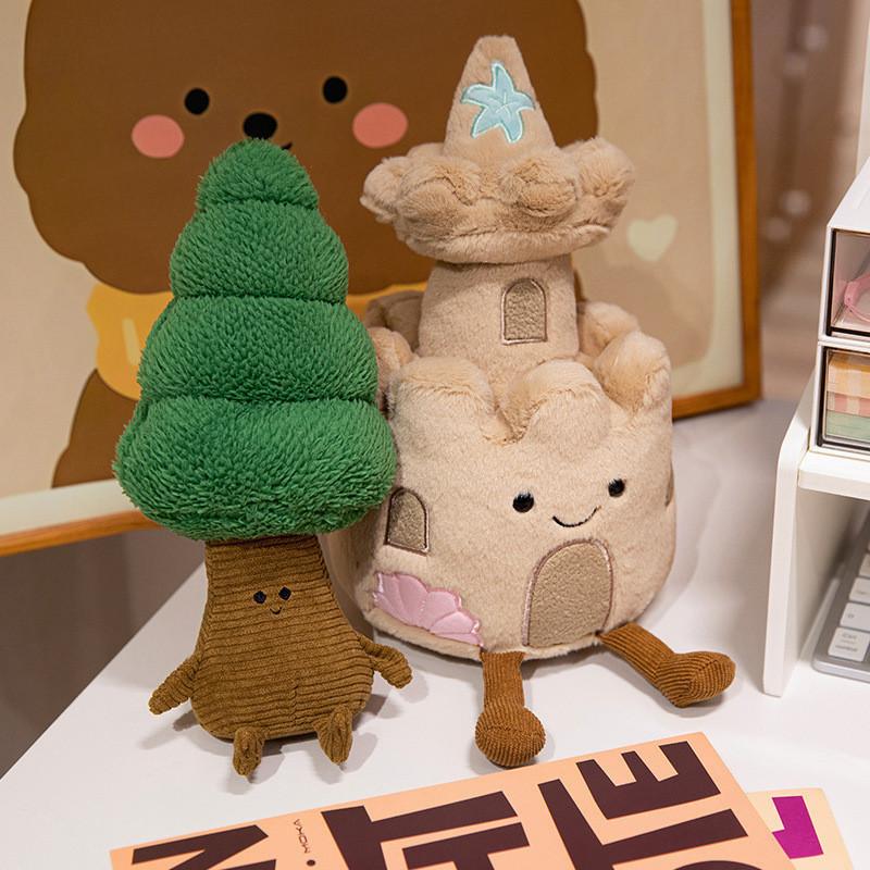 Adorable Realistic Castle Cake Plush Toy Stunning 30cm Wedding Cake Design