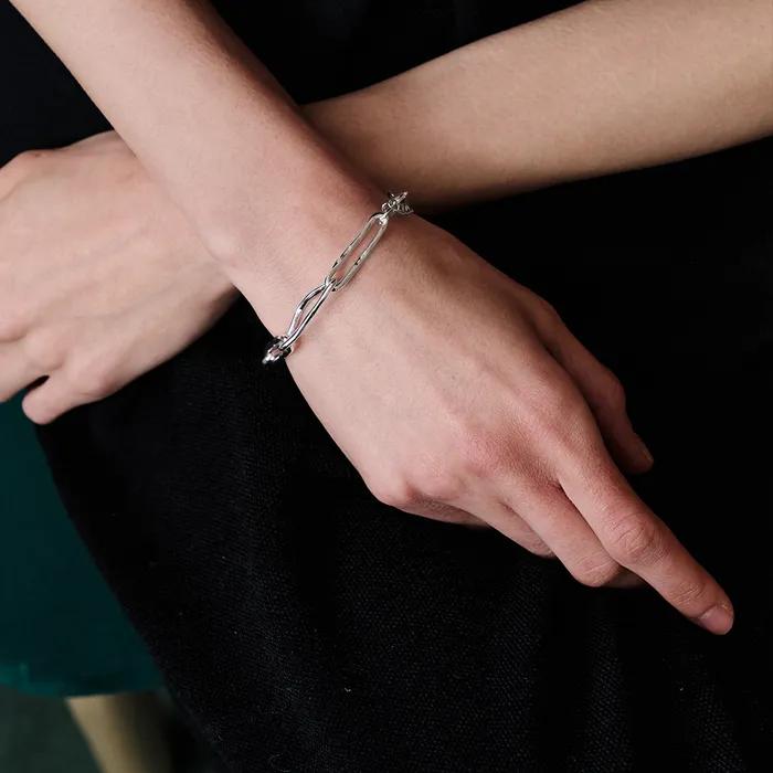 NP021 Freeform Chain Bracelet