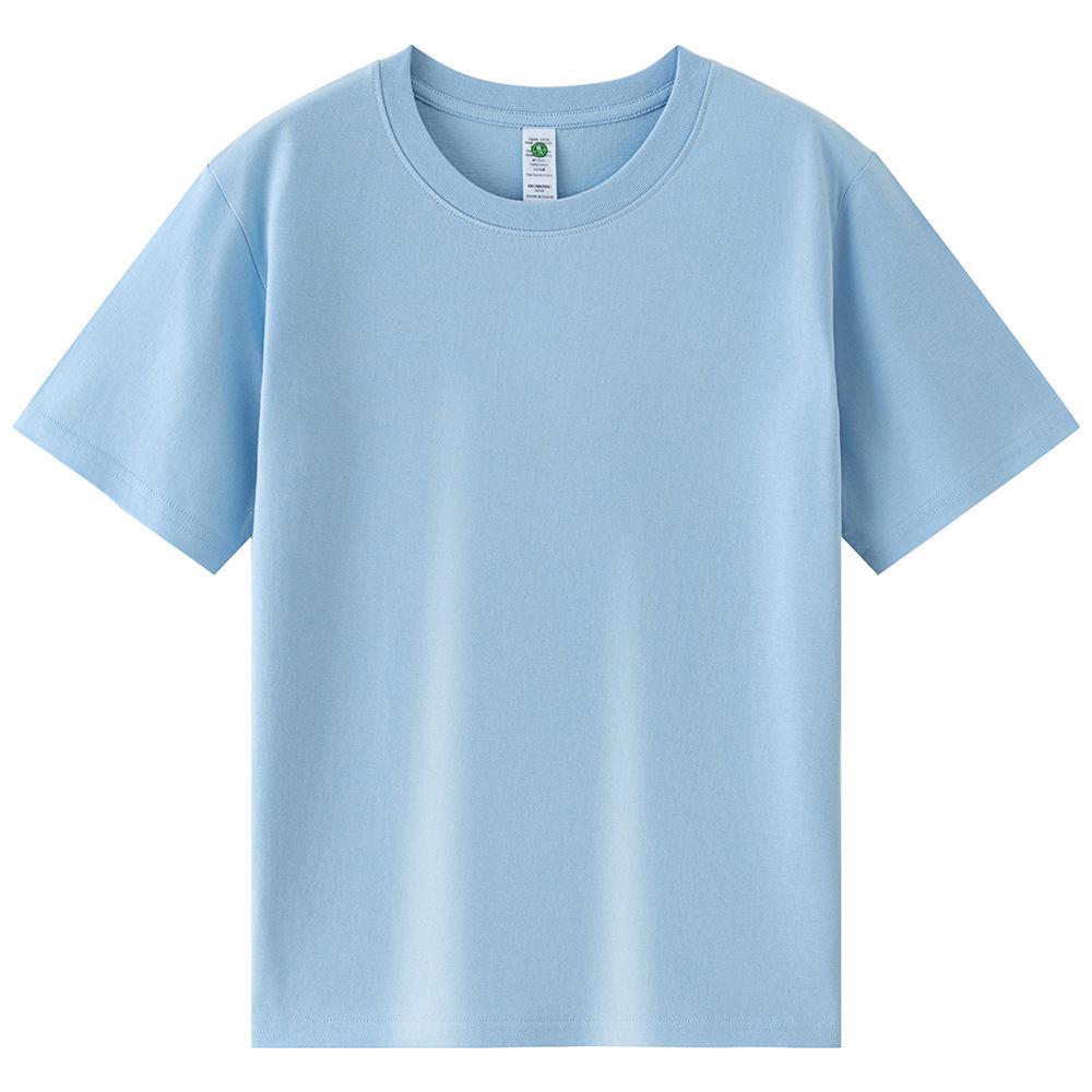 Men's 180g Cotton Short Sleeve Crew Neck Loose Fit T-Shirt