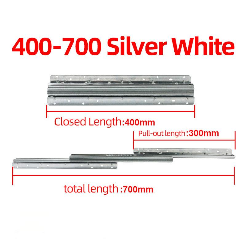 1Pcs Bottom Mount Heavy Duty Drawer