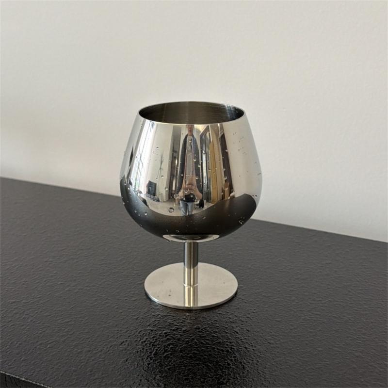 Elegant Stainless Steel Puddings Cups Footed Dish Bowl For Dessert Ice Cream And Cake Perfect For Home Parties And Cafes