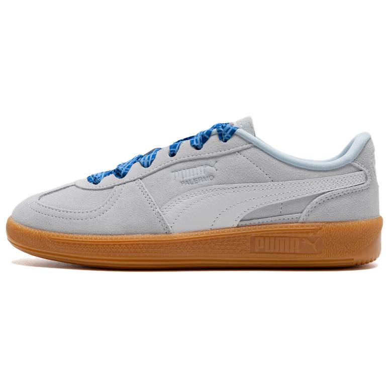 Puma Palermo Laces Comfortable Versatile Low-Top Sneakers Women sneakers White 404361-01