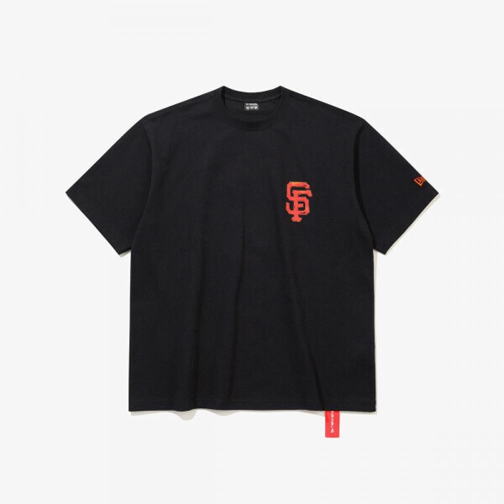 

New Era San Francisco GianTs T shirT Black 15147540 blacks/XXL
