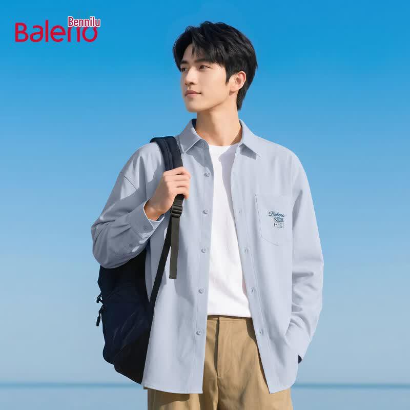 Baleno Men's JPB Koi Flag Casual Shirt