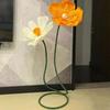 Allsidig PVC Aluminium Buet Formet Rør DIY Rekvisitter Festdekorasjon Stylingrør Flerfarget 5M Store Kunstige Blomster Stilk Fest