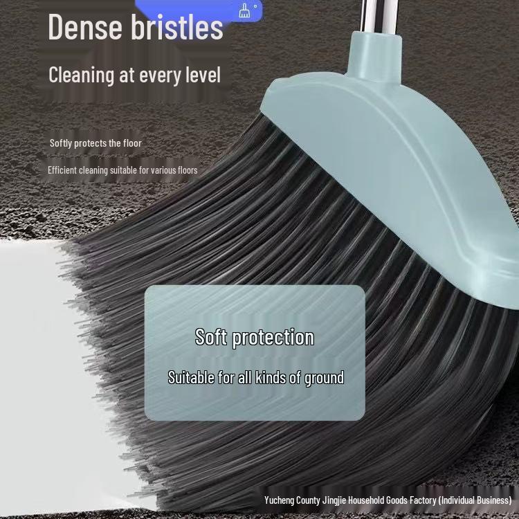 Durable Broom & Dustpan Set for Living Room & Bathroom