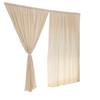 American Pastoral Floral Lace Cotton Solid Color Sun-Blocking Decorative Curtains for Bay Windows
