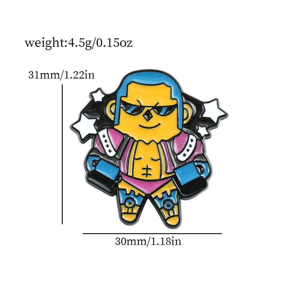 Cool Anime Pins Badge Brooch Jacket On Pins Badges For Clothing DIY Jacket Decoration Lapel Pins Jewelry Accessories Friend Gift