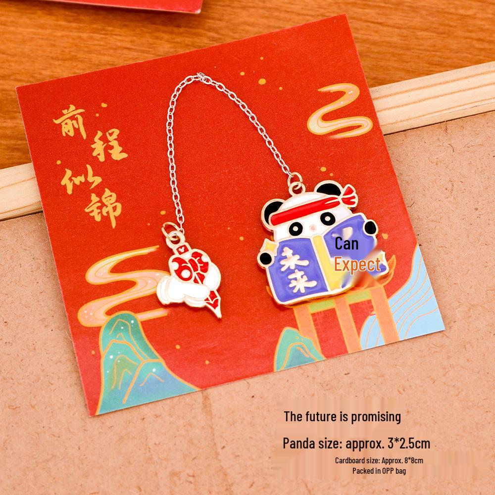 Panda Chain Bookmark: Motivational Reading Clip & Student Reward Gift