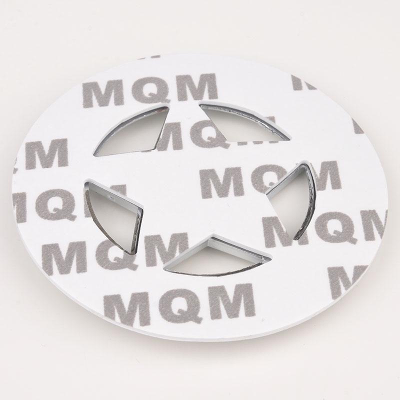 Metal Texas Edition Car Emblem Badge Sticker Decal for Ford Chevy Silver