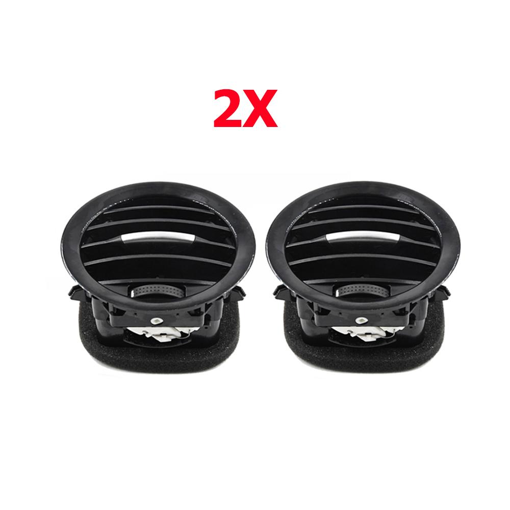 Black/Chrome A/C Air Vent Cover Outlet Grille Fits For Opel ADAM CORSA D MK3 Vauxhall 13417363 2201099