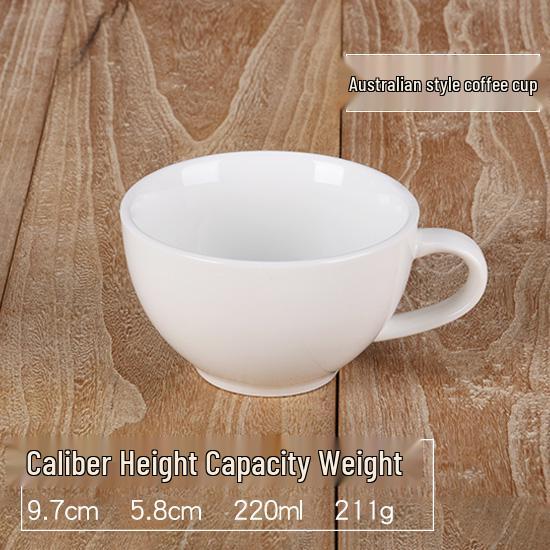 Elegant White Ceramic Coffee Cup & Saucer Set with Spoon – Ideal for Home or Hotel Use